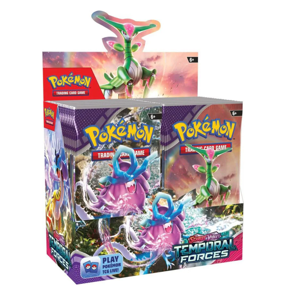 Scarlet & Violet Temporal Forces Booster Box POKEMON TCG
