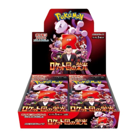Pokemon TCG The Glory of Team Rocket Booster Box sv10 Japanese