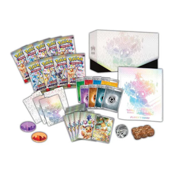 Scarlet & Violet Prismatic Evolutions Elite Trainer Box POKEMON TCG