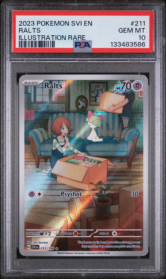PSA 10 2023 RALTS 211 SVI EN-SCARLET & VIOLET
