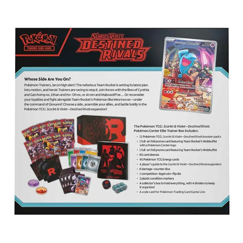 Pokemon TCG SV10 Scarlet & Violet Destined Rivals Elite Trainer Box Pokemon Centre