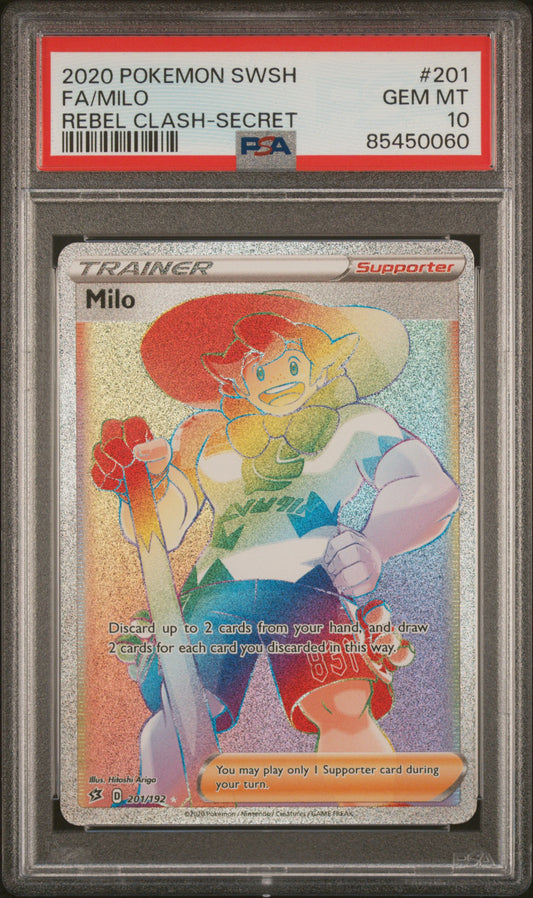 PSA 10 2020 MILO 201 REBEL CLASH