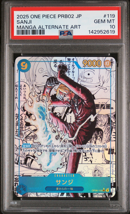 PSA 10 2025 SANJI 119