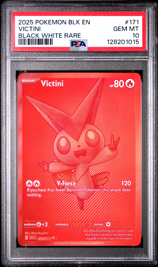 PSA 10 2025 VICTINI 171 BLK EN-BLACK BOLT