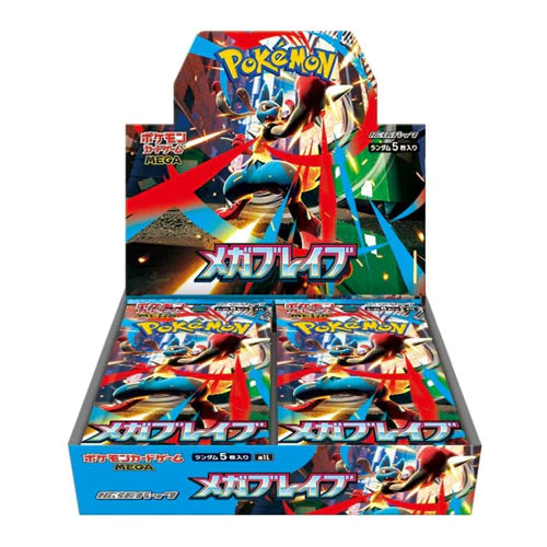 Pokemon TCG Mega Brave Booster Box M1L Japanese