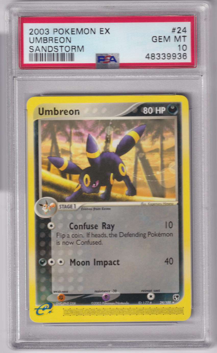 2003 PSA 10 UMBREON (24/100)