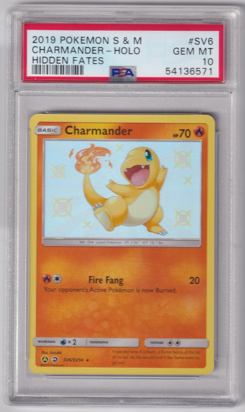 PSA 10 2019 CHARMANDER (SV6/SV94)