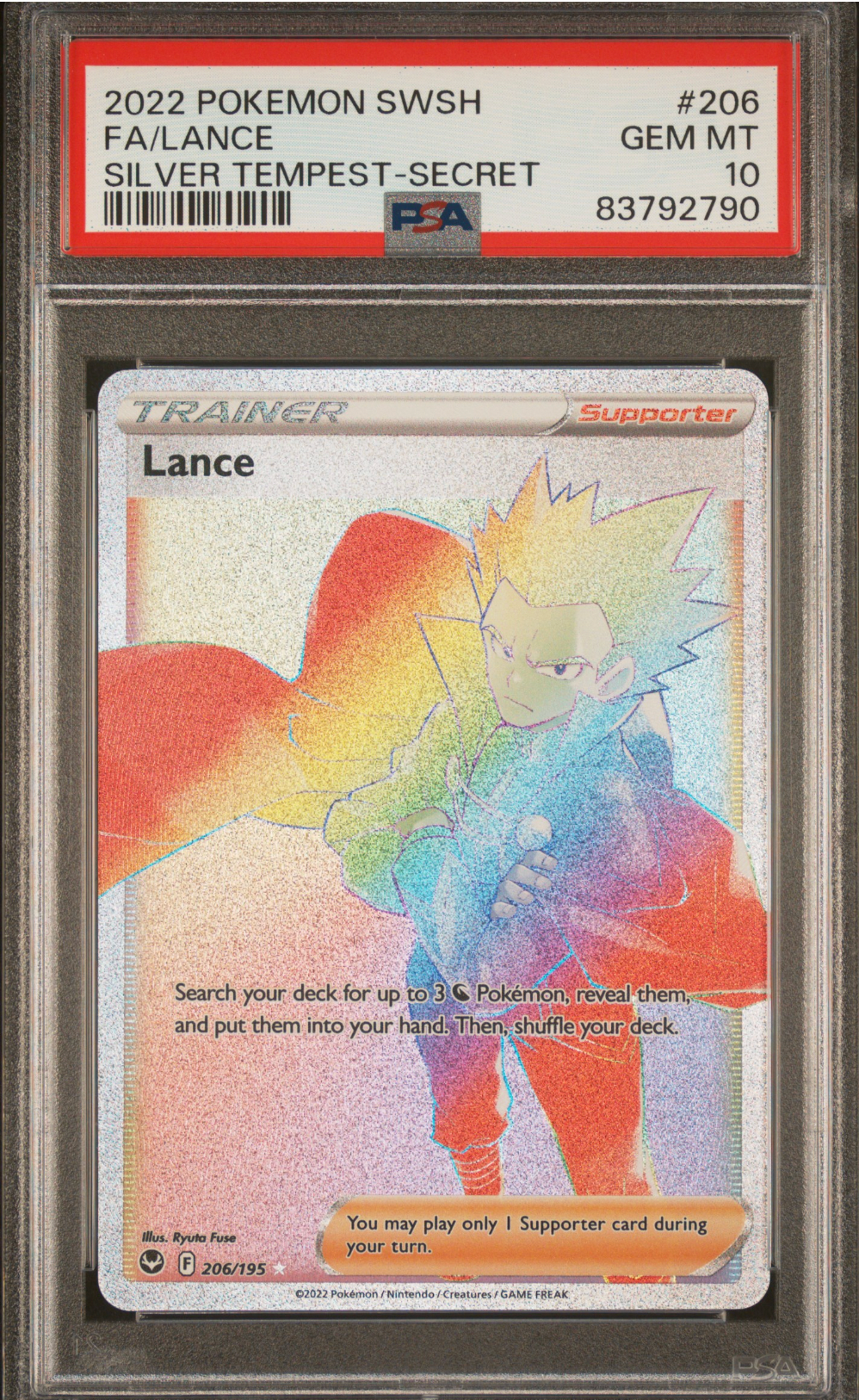 PSA 10 2022 LANCE (206/195)