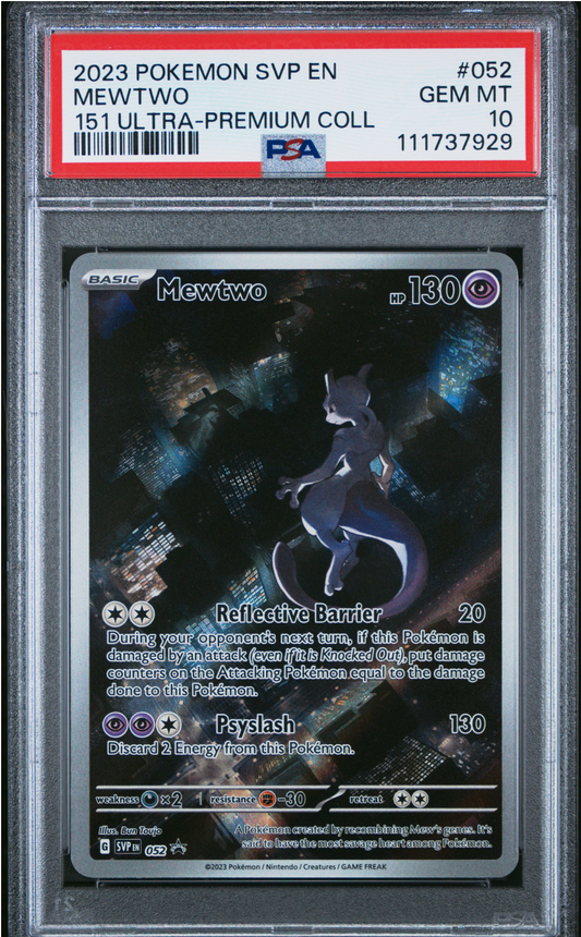 PSA 10 2023 MEWTWO (052)