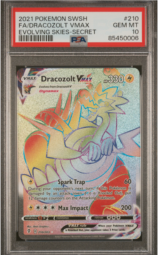 PSA 10 2021 DRACOZOLT (210/203)