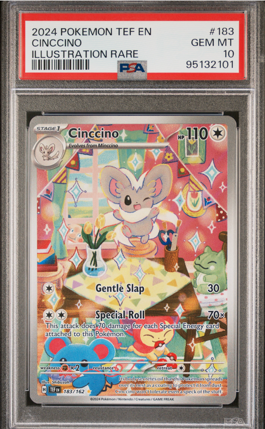PSA 10 2024 CINCCINO (183/162)