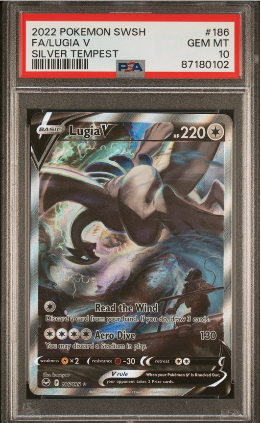 PSA 10 2022 LUGIA V (186/195)