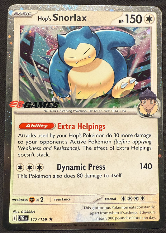 HOP'S SNORLAX EB GAMES (117/159)