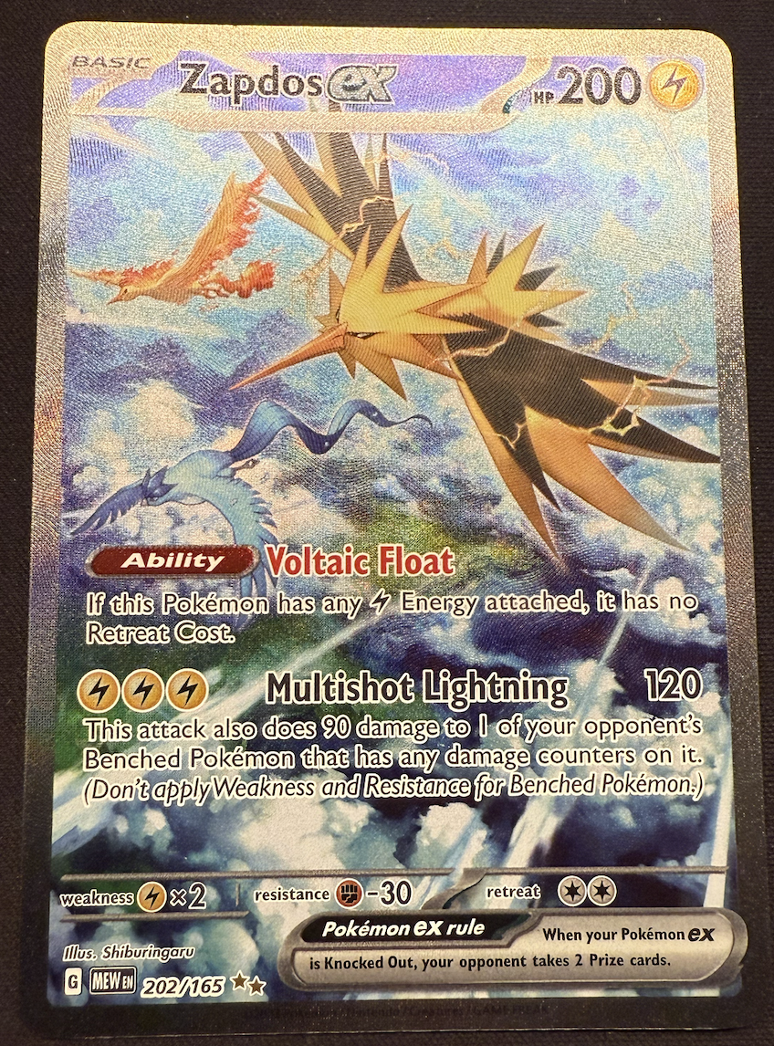 ZAPDOS EX (202/165)