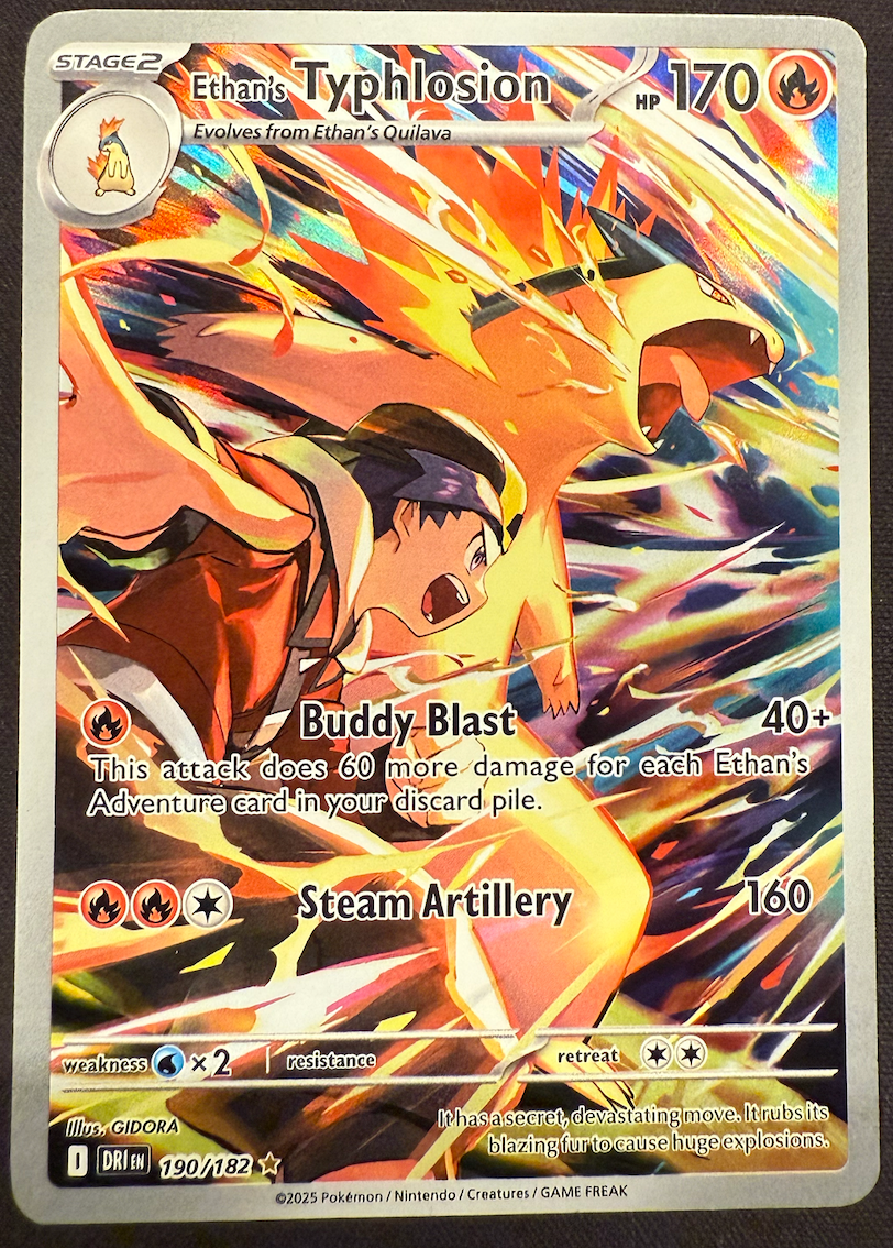 ETHAN'S TYPHLOSION (190/182)