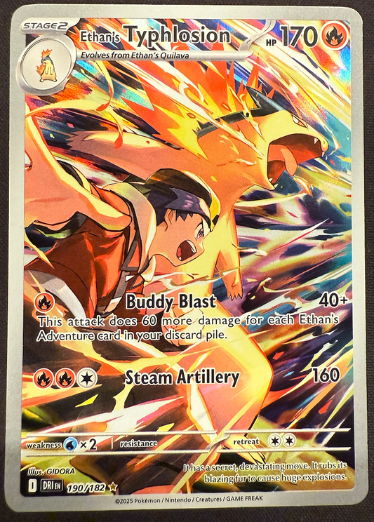 ETHAN'S TYPHLOSION (190/182)