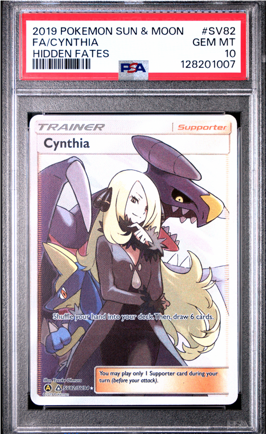 PSA 10 2019 CYNTHIA (SV82/SV94)