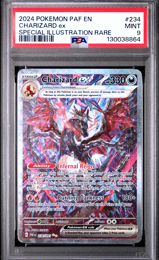 PSA 9 2024 CHARIZARD EX (234/091)