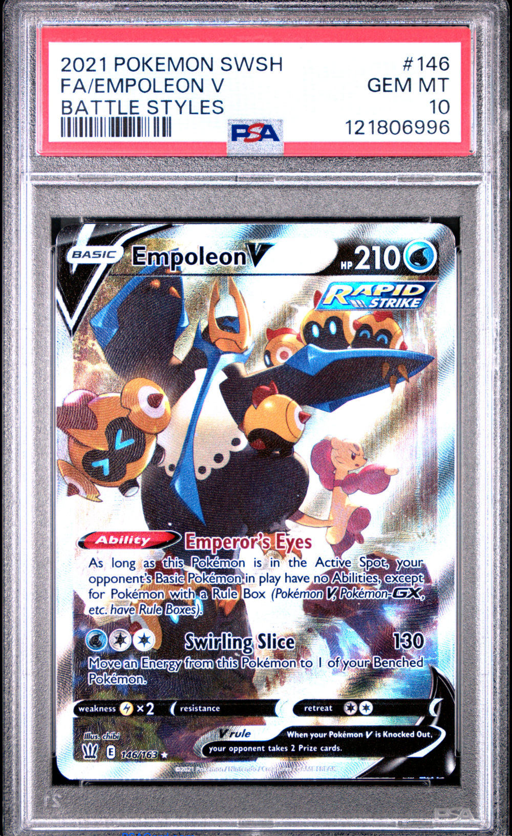 PSA 10 2021 EMPOLEON V (146/163)