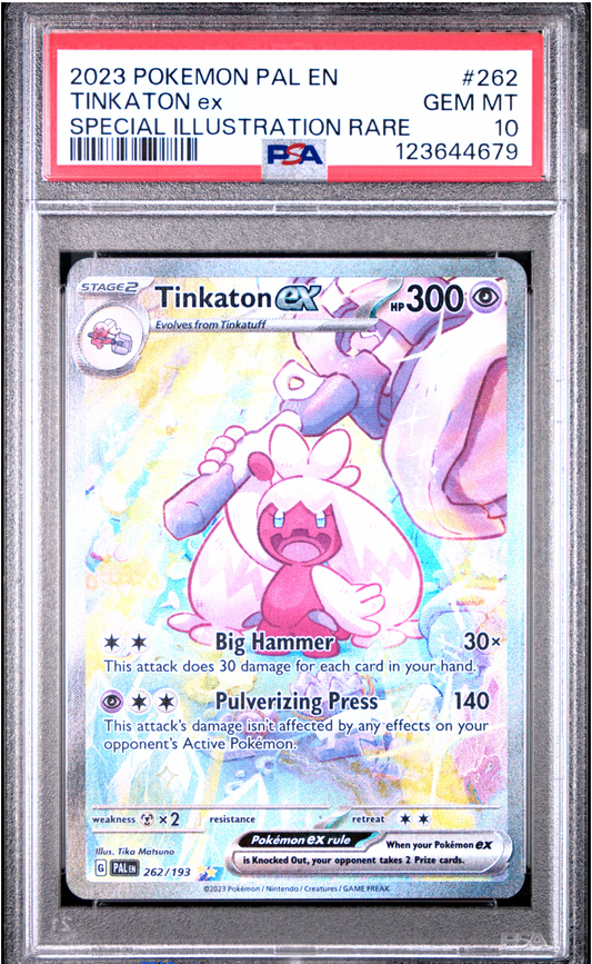 PSA 10 2023 TINKATON EX (262/193)