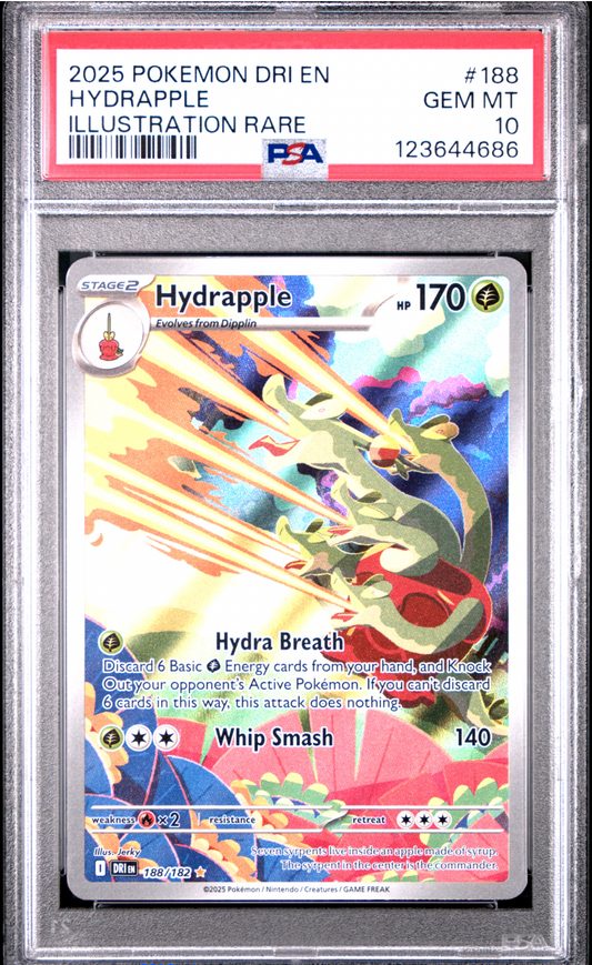 PSA 10 2025 HYDRAPPLE (188/182)