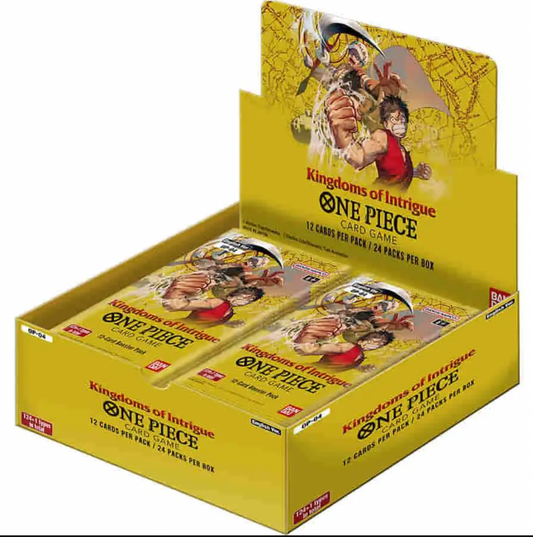 One Piece Card Game Kingdoms of Intrigue OP-04 Booster Box