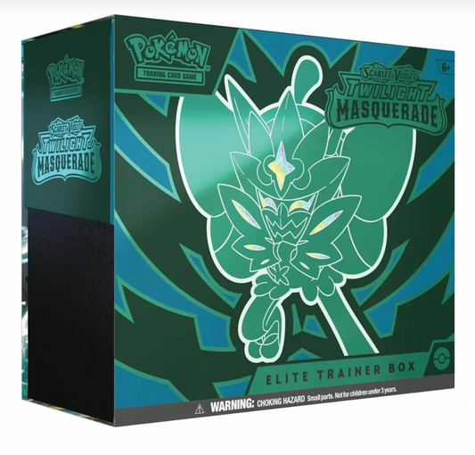 POKEMON TCG Scarlet & Violet Twilight Masquerade Elite Trainer Box