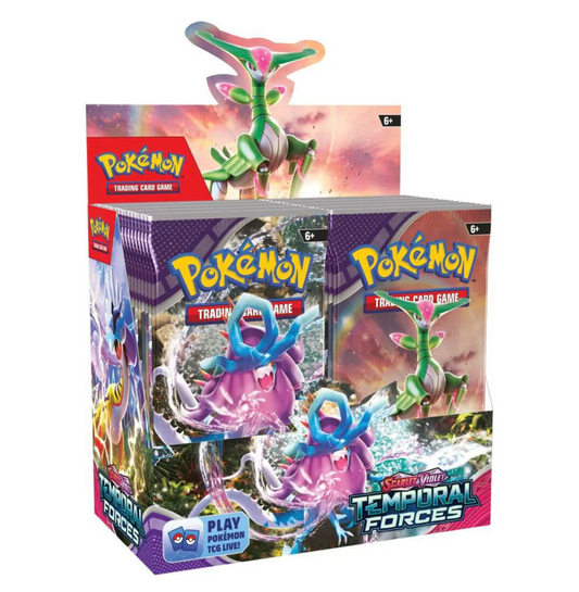 Scarlet & Violet Temporal Forces Booster Box POKEMON TCG