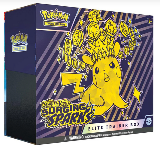 POKEMON TCG Scarlet & Violet Surging Sparks Elite Trainer Box
