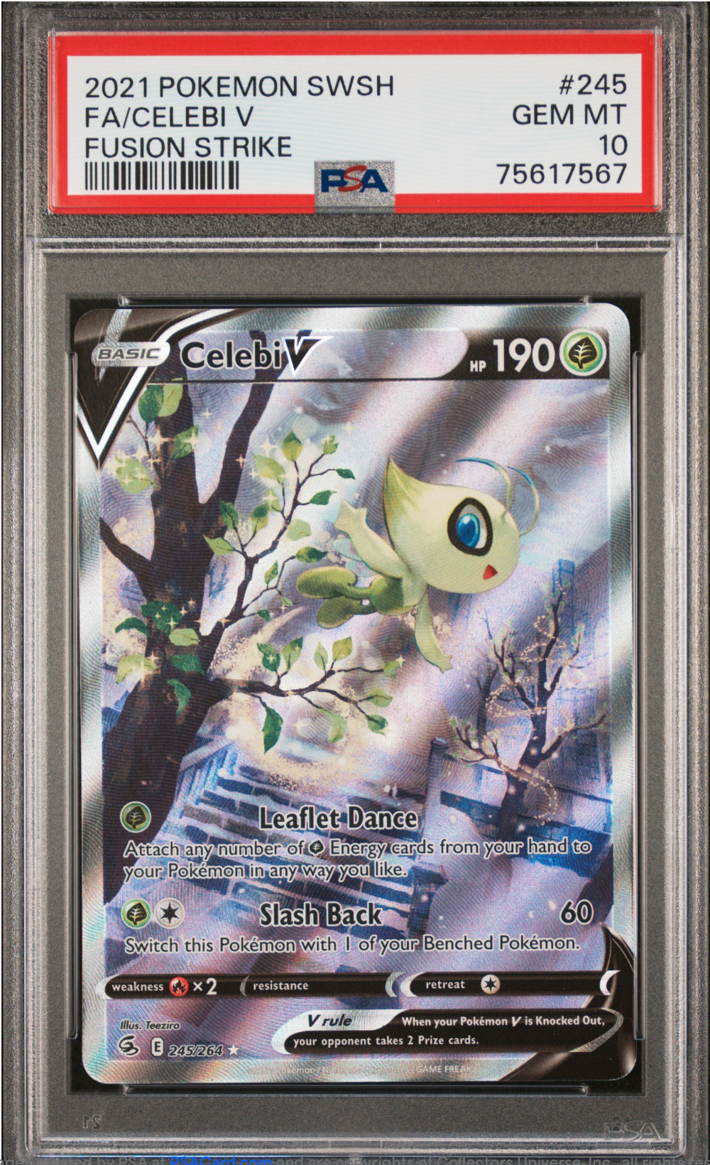 PSA 10 2021 CELEBI V (245/264)