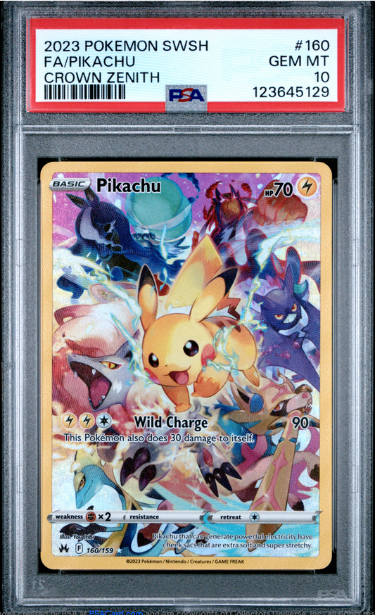 PSA 10 2023 PIKACHU (160/159)