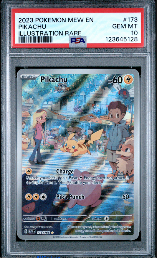 PSA 10 2023 PIKACHU (173/165)