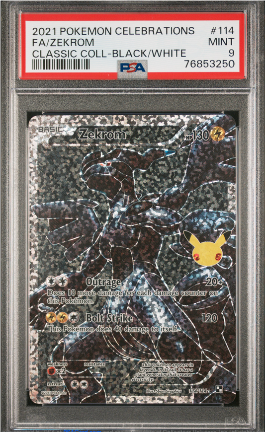 PSA 9 2021 ZEKROM (114/114)