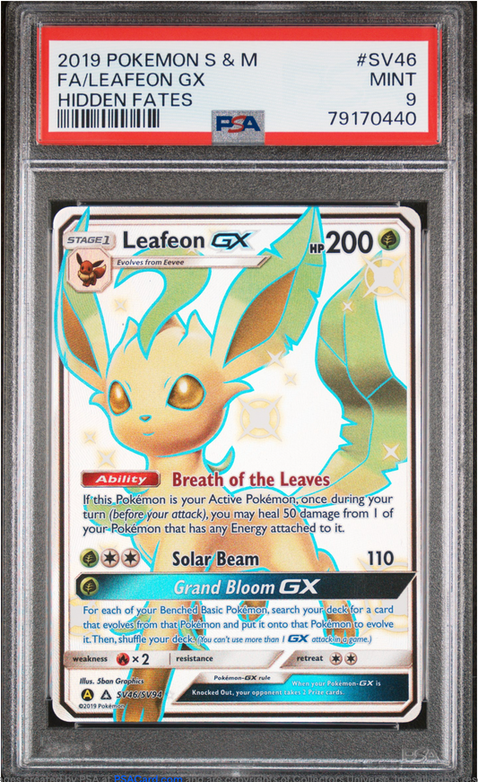 PSA 9 2019 LEAFEON GX (SV46/SV94)