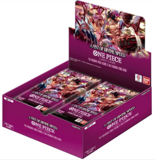 One Piece Card Game OP-11 A Fist of Divine Speed Booster Box