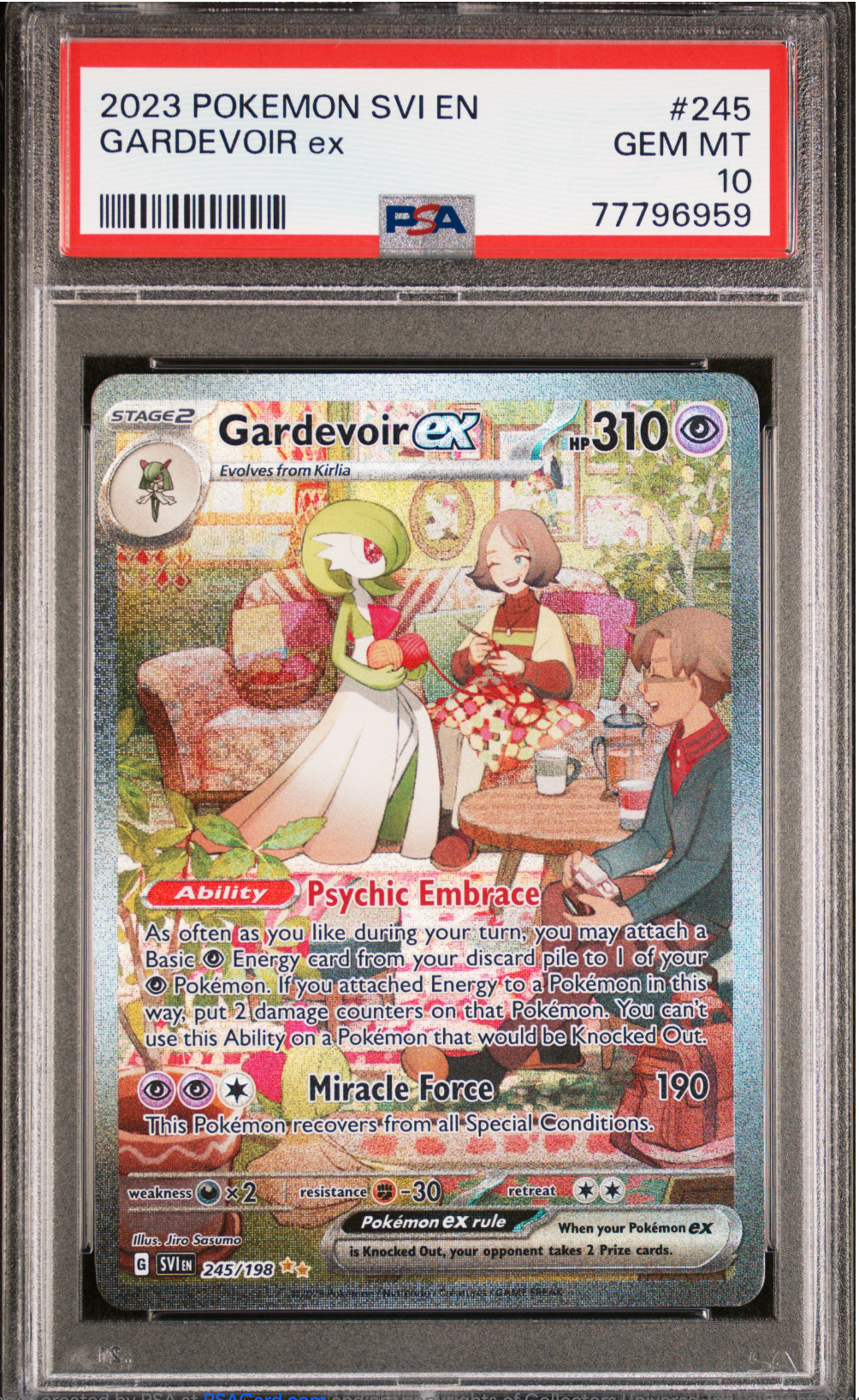 PSA 10 2023 GARDEVOIR (245/198)