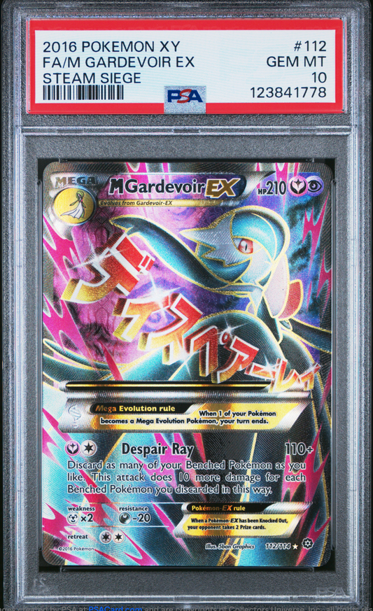 PSA 10 2016 GARDEVOIR EX (112/114)