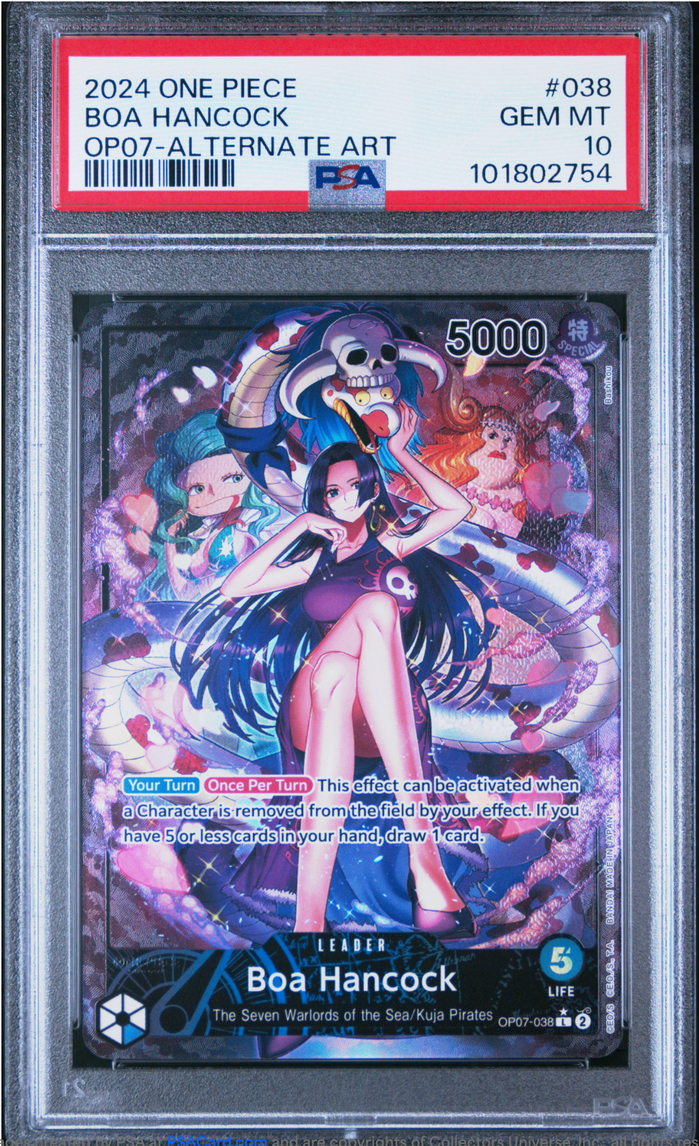 PSA 10 2024 BOA HANCOCK (OP07-038)