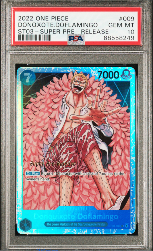 PSA 10 2022 DONQXOTE DOFLAMINGO PRE RELEASE (ST03-009)