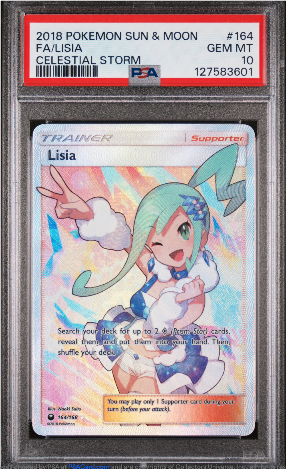PSA 10 2018 LISIA (164/168)