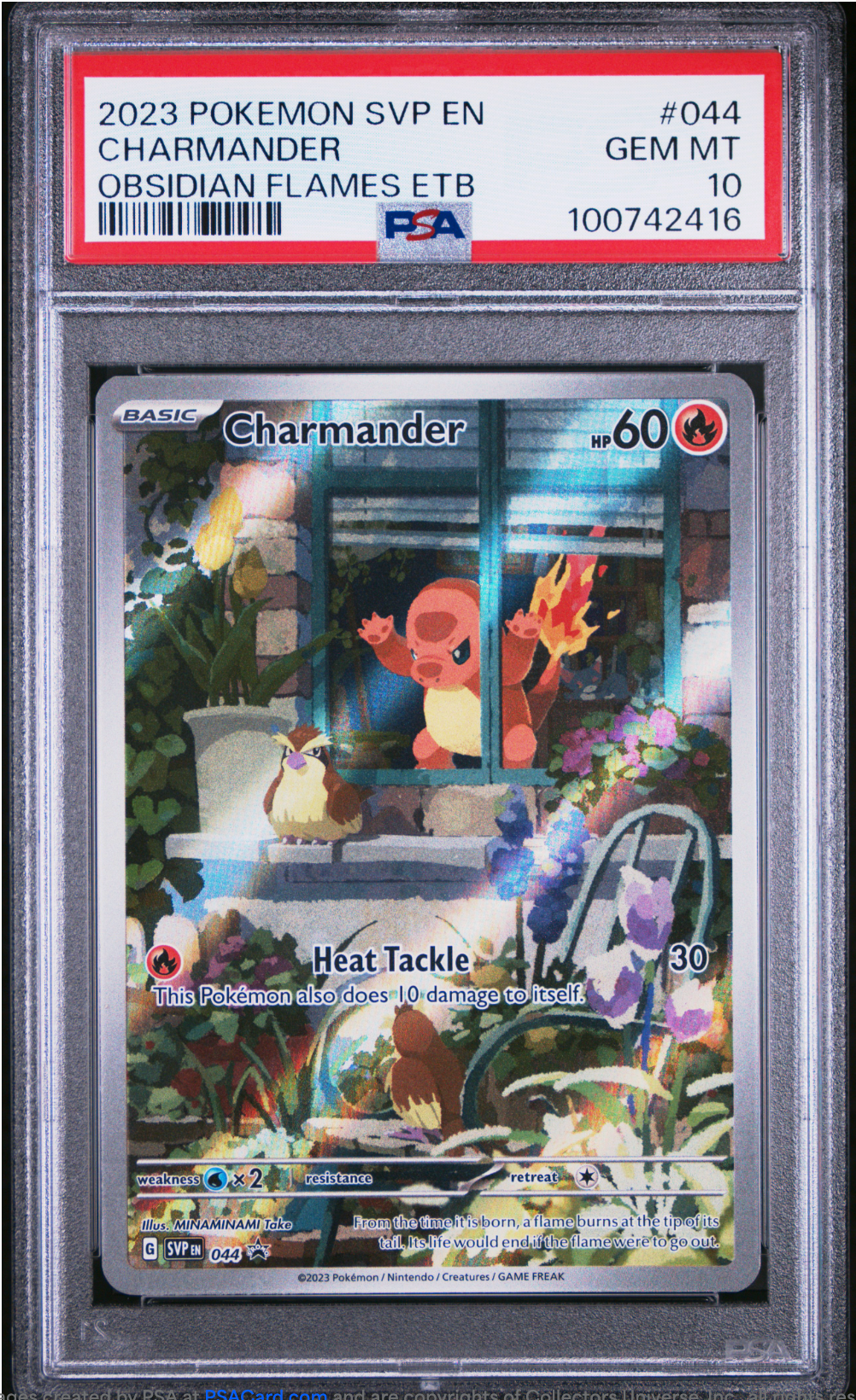 PSA 10 2023 CHARMANDER (044)