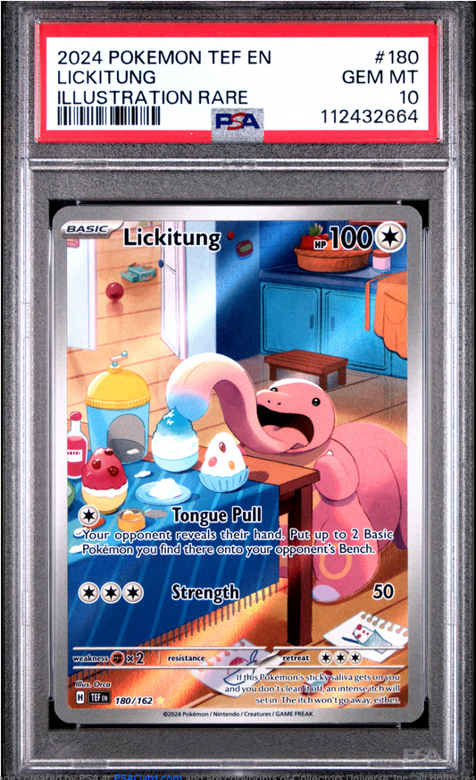 PSA 10 2024 LICKITUNG (180/162)