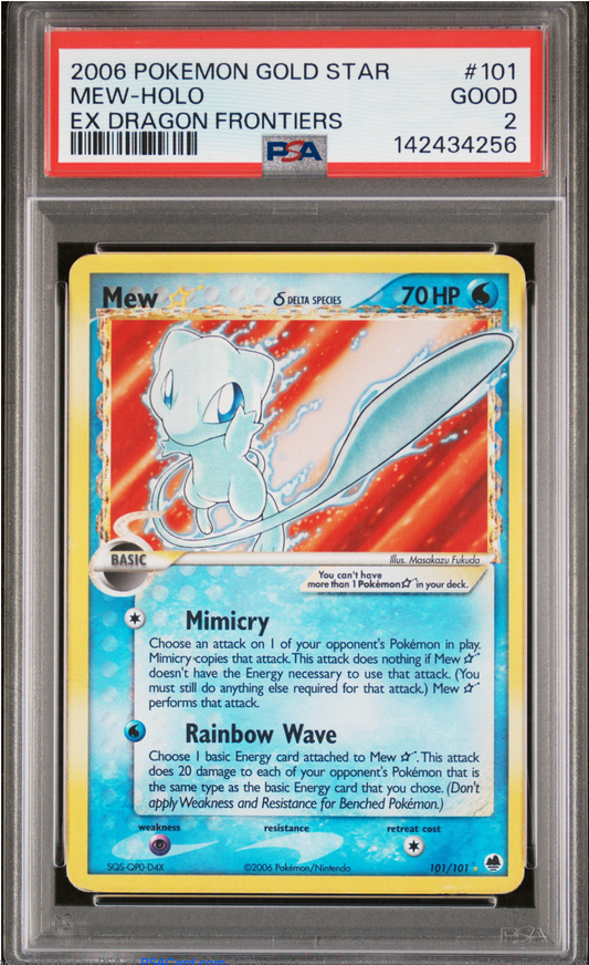 PSA 2 2006 MEW GOLD STAR (101/101)