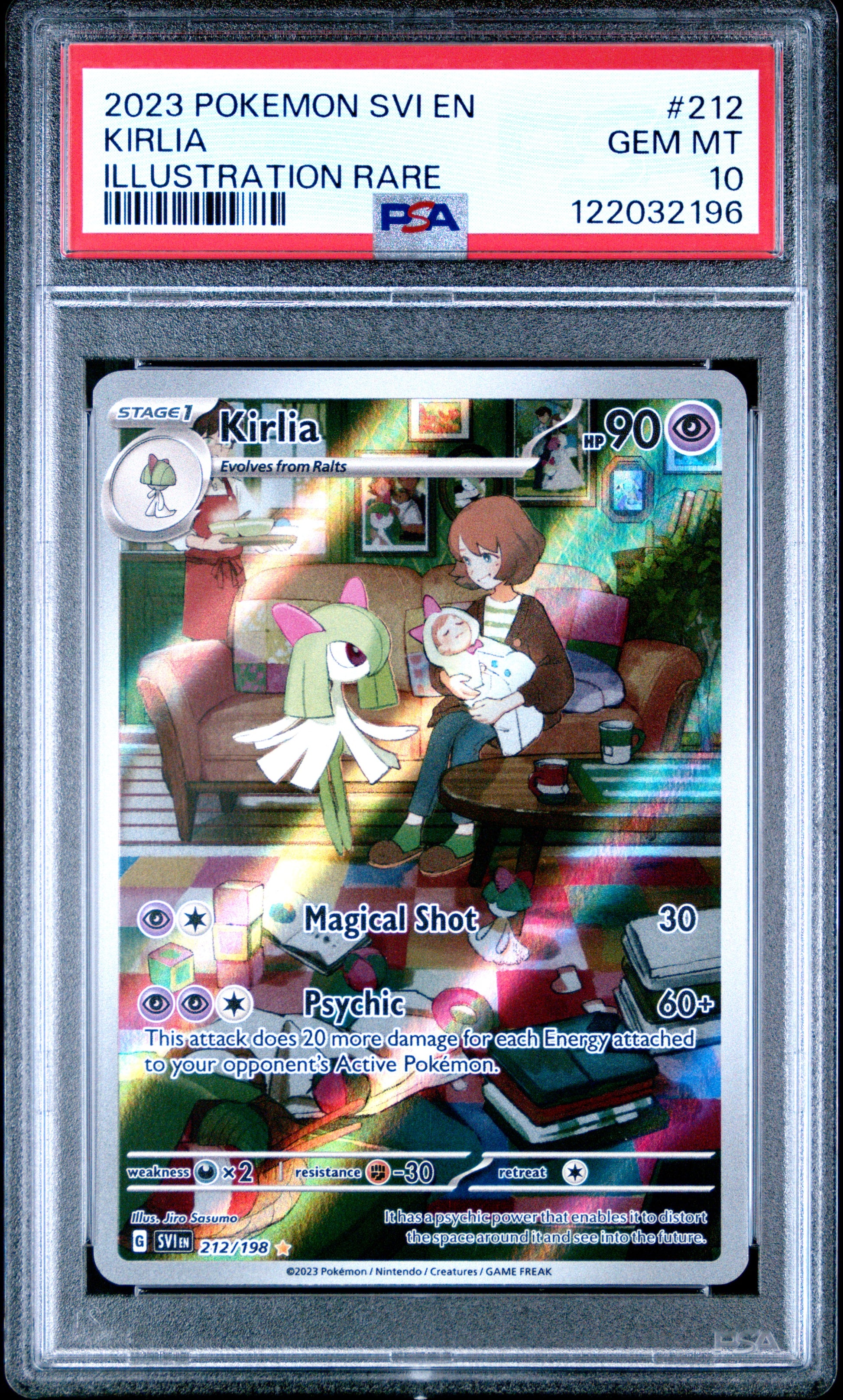 PSA 10 2023 KIRLIA 212 SVI EN-SCARLET & VIOLET
