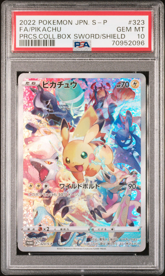 PSA 10 2022 PIKACHU 323/S-P S PROMO