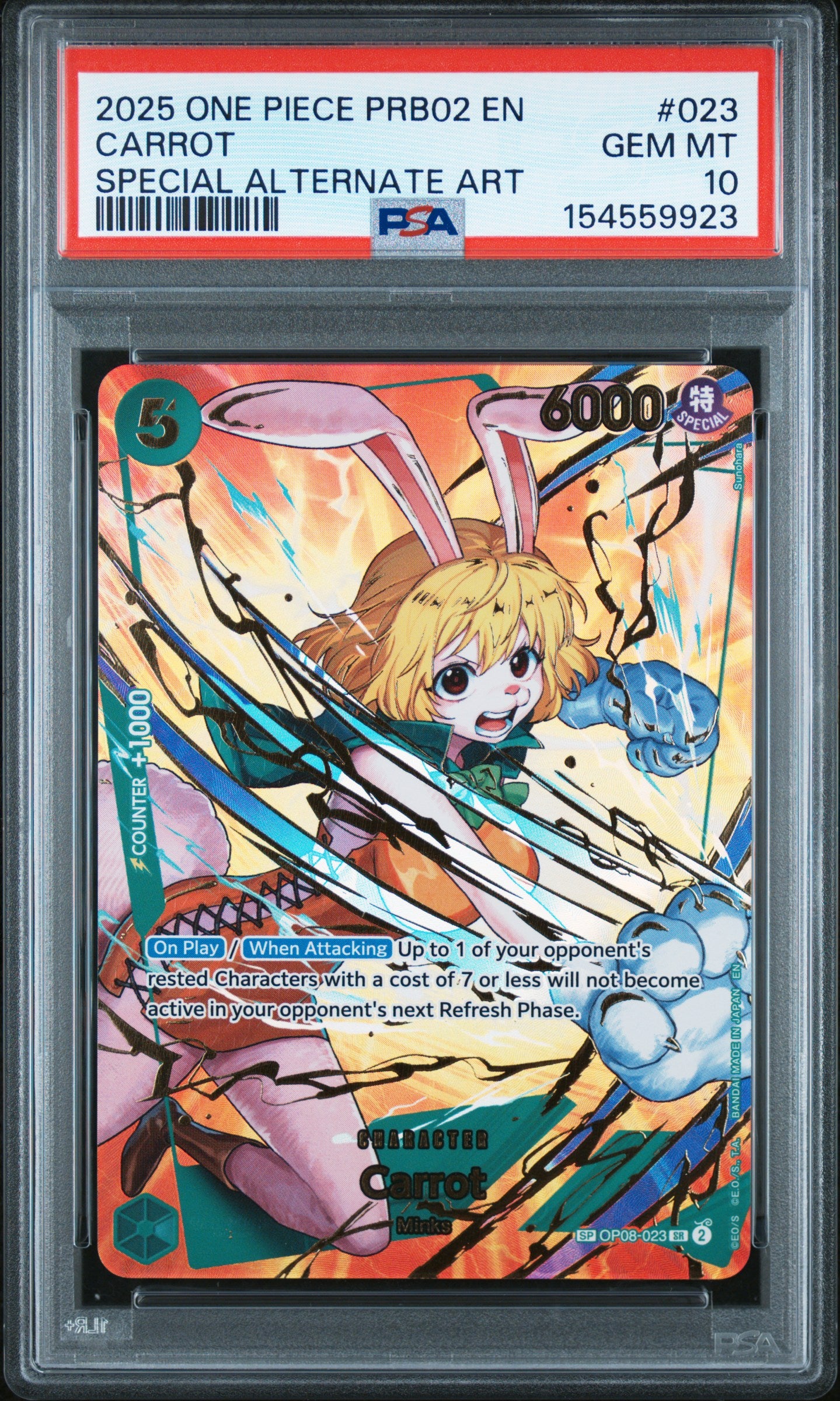 PSA 10 2025 CARROT 023