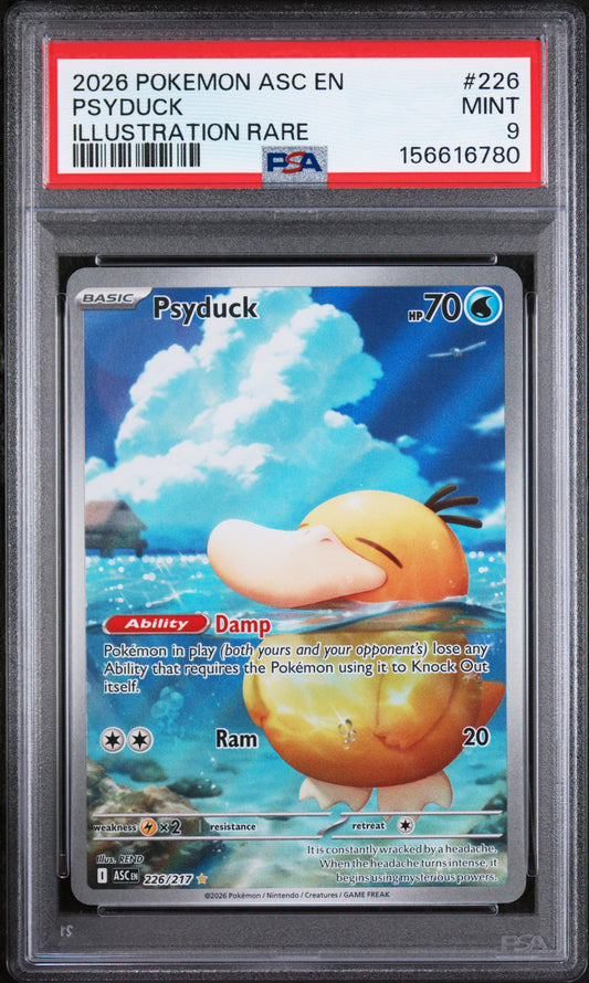PSA 9 2026 PSYDUCK 226 ASCENDED HEROES