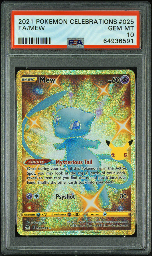 PSA 10 2021 MEW 025 CELEBRATIONS