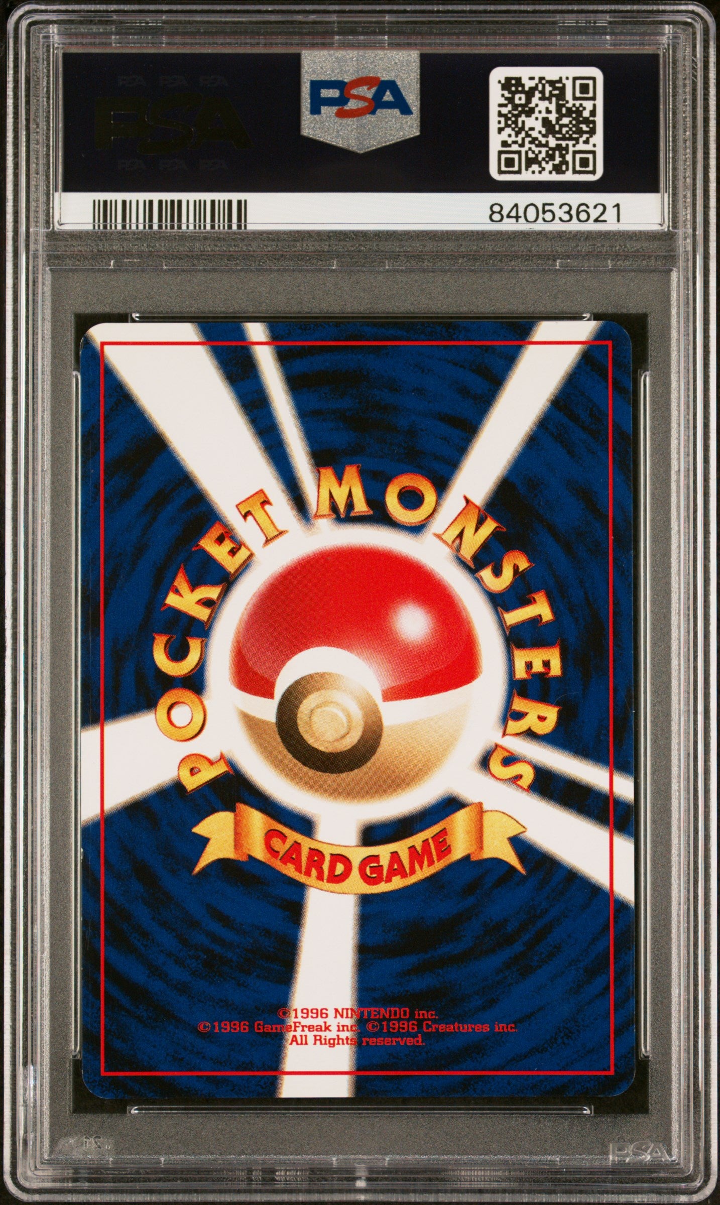 PSA 9 2001 GREAT ROCKET'S MEWTWO HOLO 150 PROMO GAME BOY