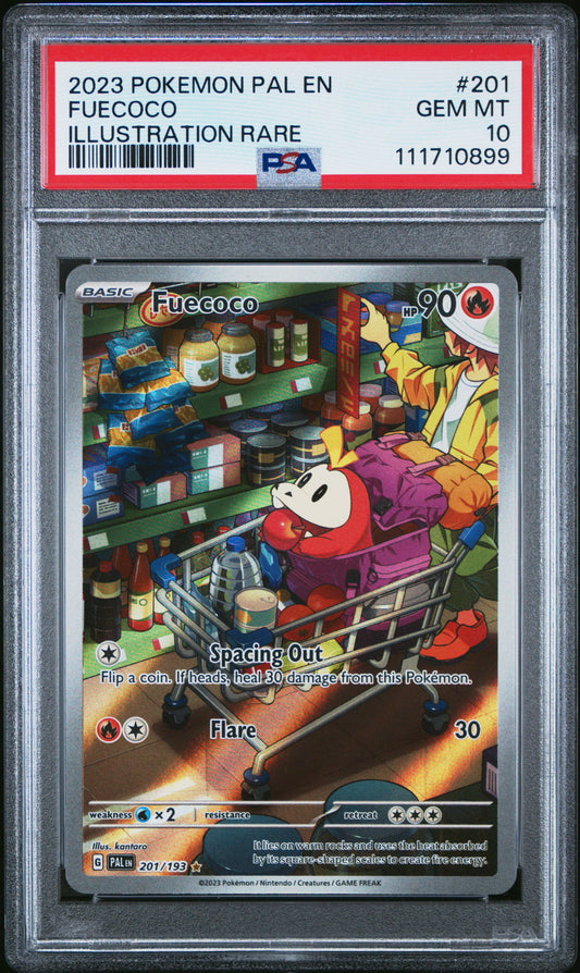 PSA 10 2023 FUECOCO 201 PAL EN-PALDEA EVOLVED